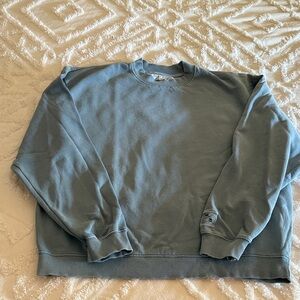 PacSun Men's Blue crew neck sweatshirt blue vintage wash size XL